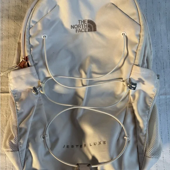 The North Face Jester Luxe Beige Backpack - Picture 1 of 2